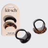 Black & Tort Cloud Cuffs - Medium