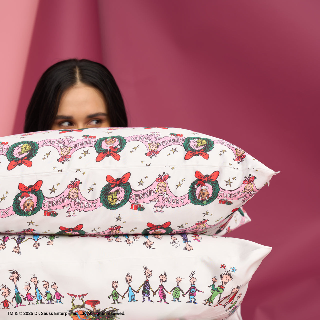 503240-503257-503226-503233-TheGrinchxKitsch-Standard_KingSatinPillowcase-CindyLouWho-Whoville-Model-1280x1280px.jpg